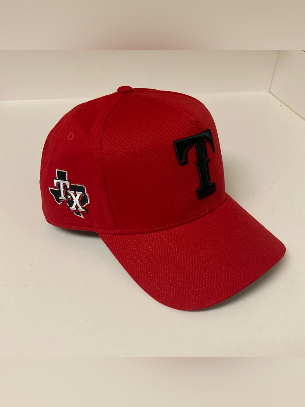 Texas Rangers ‘47 Brand Baseball Har Cap Snapback Red MLB
